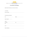 modèle de formulaire d'inscription word et pdf à télécharger et imprimer