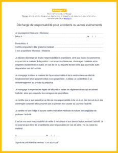 Décharge de responsabilité : Modèle gratuit en format Word, PDF | Edusign